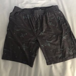 Travis Mathew Ocean Print Shorts